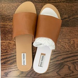 Steve Madden - Karolyn Sandal - 11 - Brown Leather